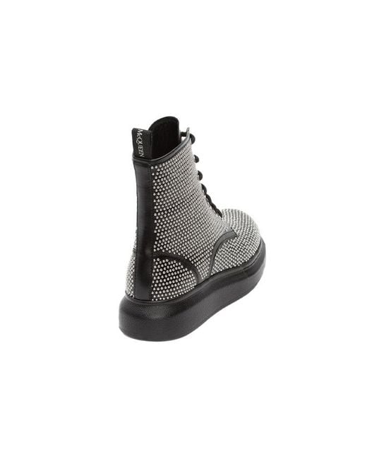 McQueen Black (Wmns) Hybrid Lace Up Boot