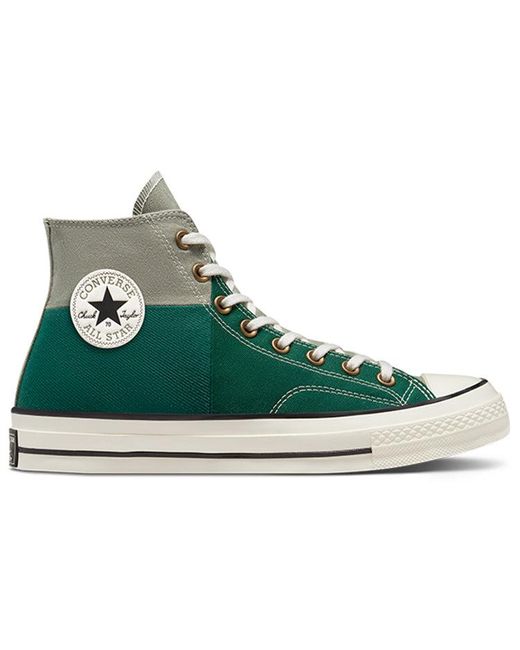 Converse Green Chuck 70 Colorblocked High 'Field Surplus' for men