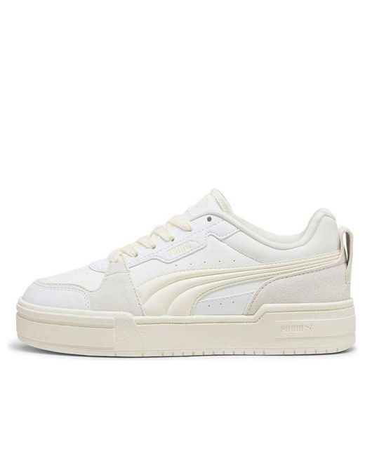 PUMA White Ca Pro Lux Iii Winter Volume Sneakers