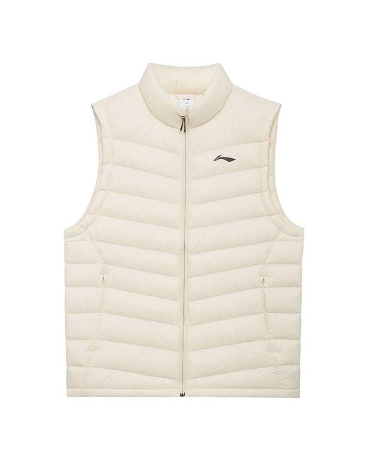 Li-ning Natural New Fitness Series Down Vest for men