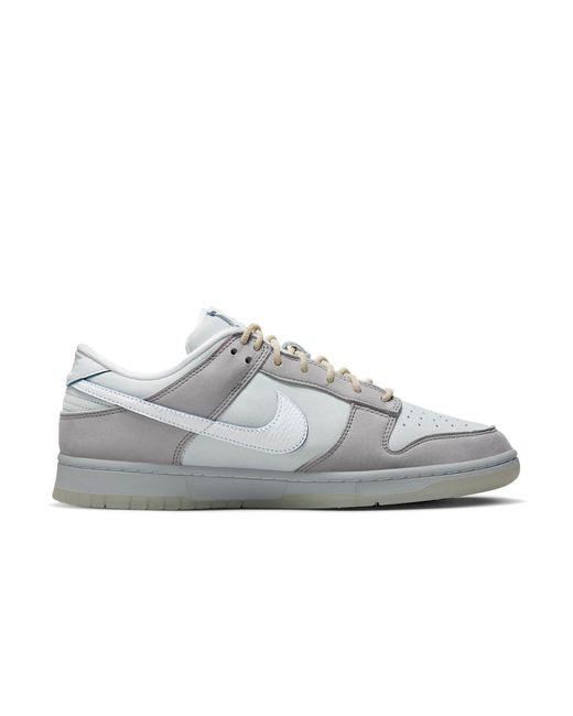 Nike White Dunk Low 'Wolf Pure Platinum' for men