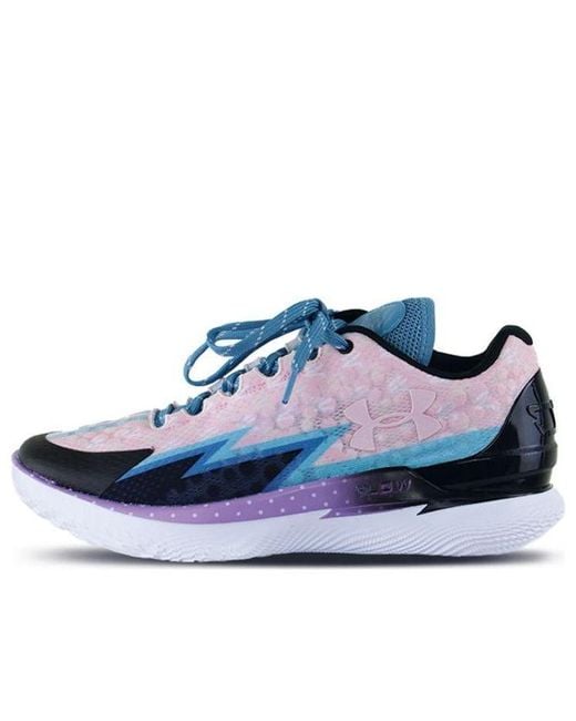 Under Armour Blue Curry 1 Low Flotro 'Draft Day' for men