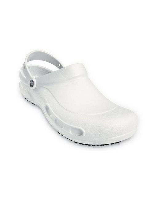 CROCSTM White Bistro Clog Sandals for men