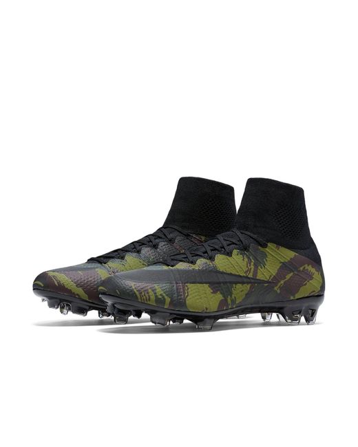 Nike Green Mercurial Superfly Se Fg 'Jungle Camo' for men