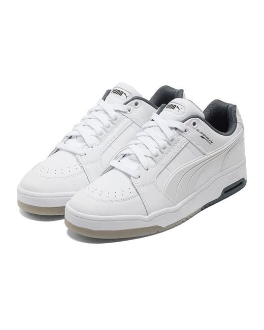PUMA White Slipstream Lo Reprise Dark Slate' for men