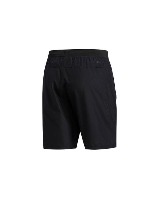 Adidas Black 3S Perf Wv Sho Training Shorts for men