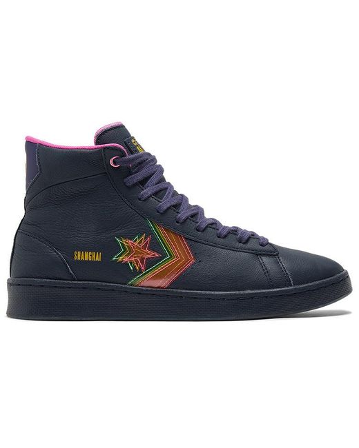 Converse Blue Pro Leather High 'Heart Of The City for men