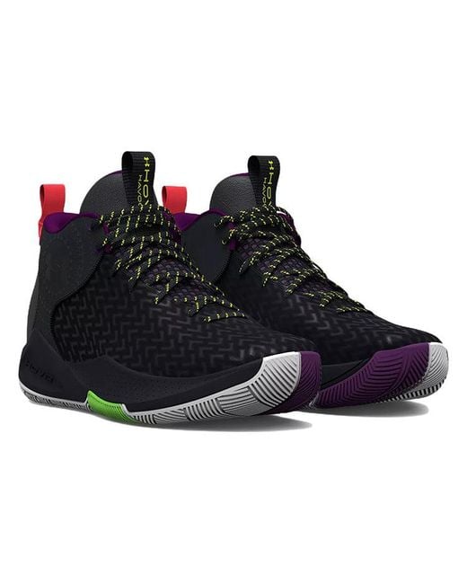 Under Armour Black Hovr Havoc 4 Clone for men