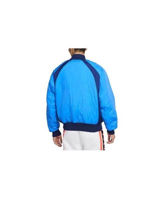 Nike Blue Flight Printing Logo Reversible Baseball Uniform for men