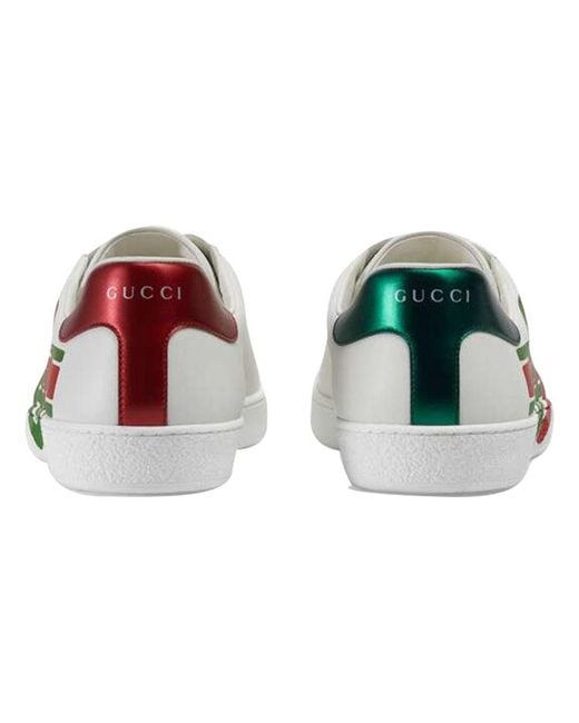 Gucci Green Ace 'Interlocking G' for men