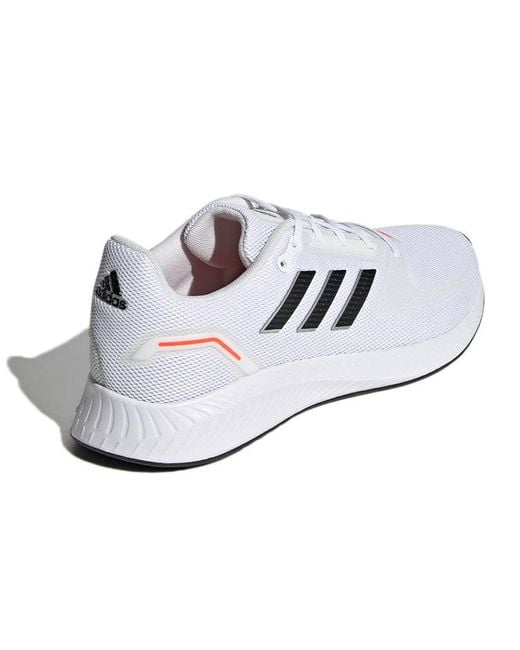 Adidas White Neo Run Falcon 2.0 for men