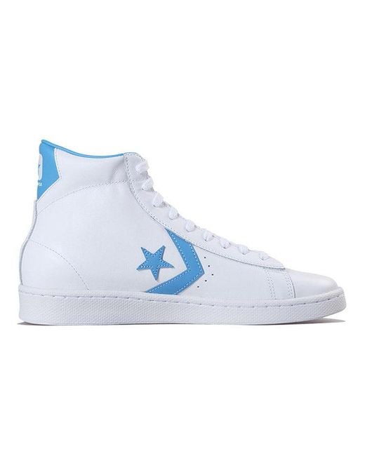 Converse Blue Pro Leather Hi for men