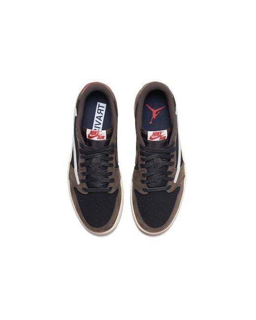 Nike Black 1 Low X Travis Scott 'Mocha' for men