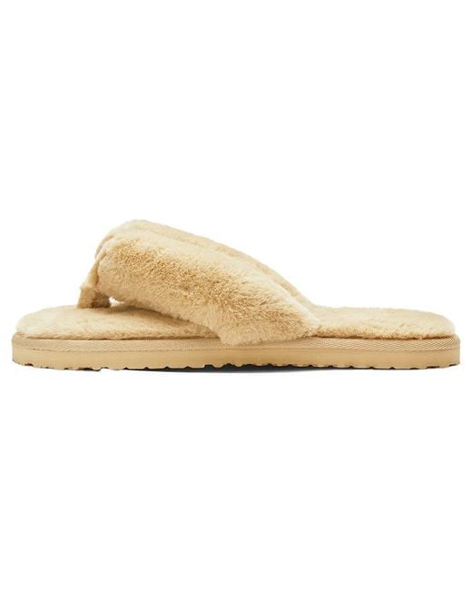 PUMA Natural (Wmns) Fluff Flip Slide 'Putty'