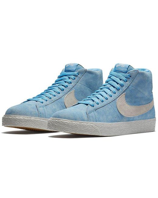 Nike Blue Sb Zoom Blazer Mid 'Lance Mountain' for men