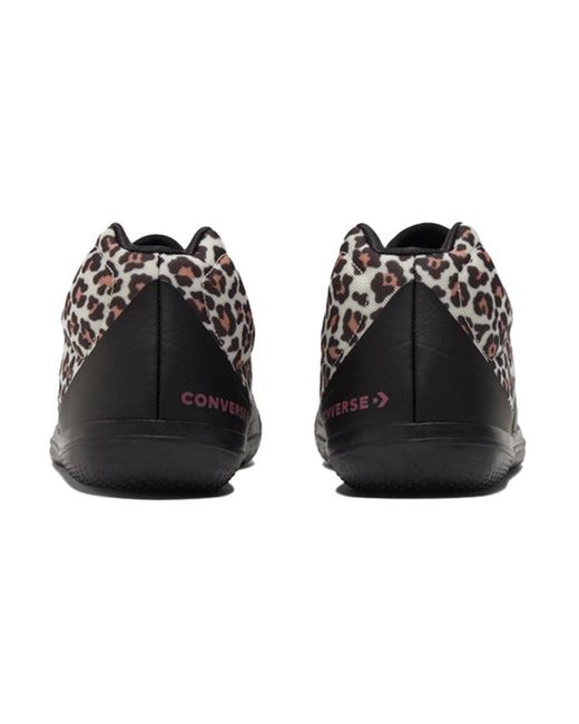 Converse Black All Star Bb Evo 'Leopard' for men