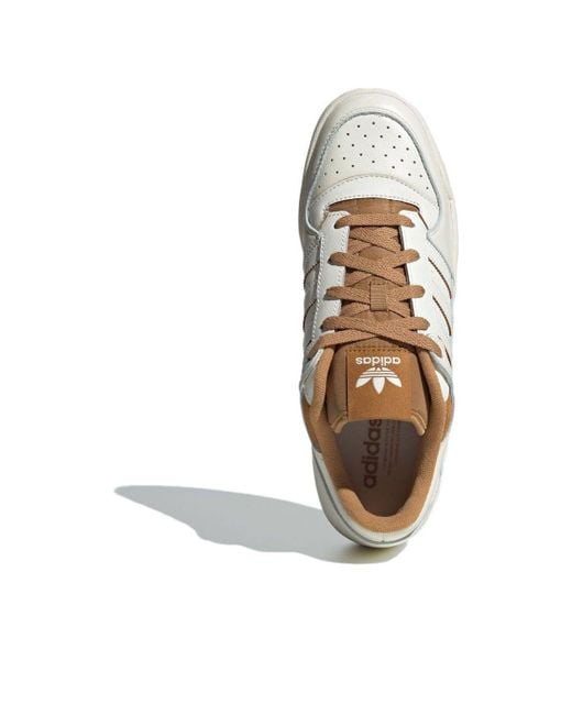 Adidas White Forum Low Tan' for men