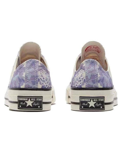 Converse Blue (Wmns) Chuck 70 Low 'Floral'