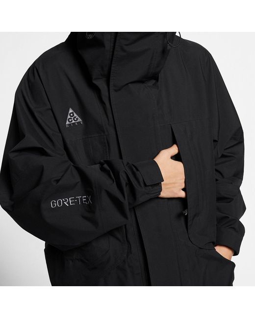 Nike Black Acg Gore-tex Jacket for men