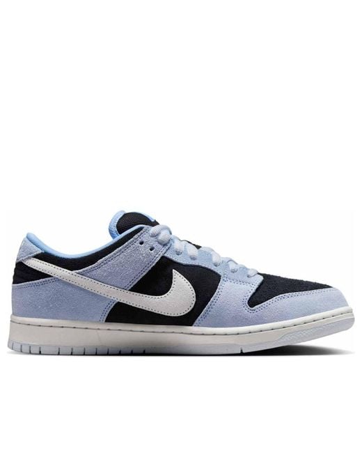 Nike Blue Sb Dunk Low 'Aluminum' for men