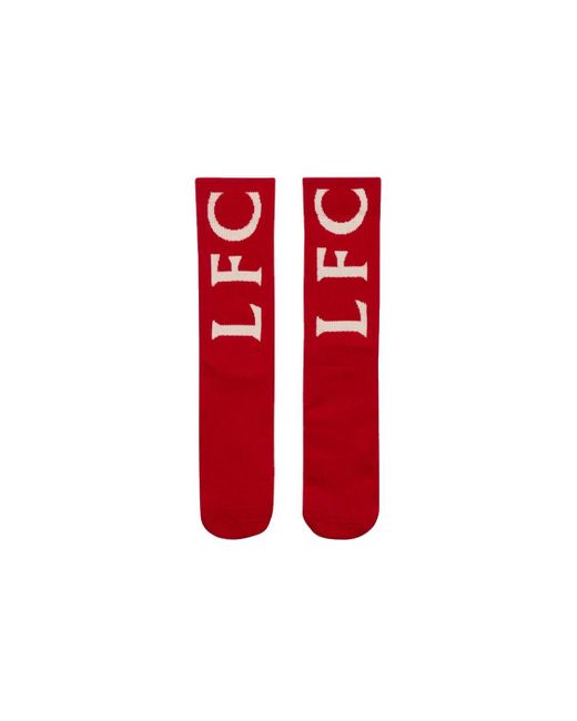 Nike Red Snkr Sox Crew Liverpool Soccer for men