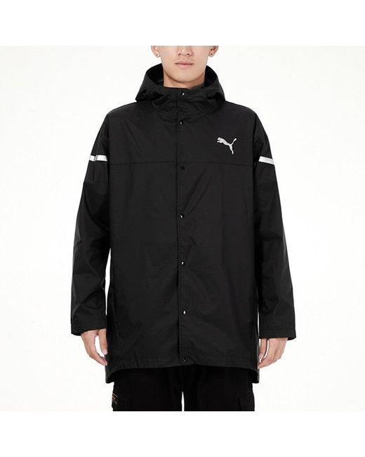 PUMA Black Waterproof Jacket for men