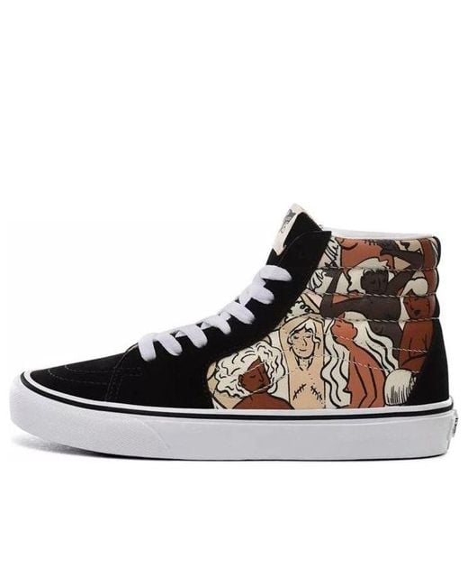 Vans Black Sk8-Hi 'Breast Cancer Awareness' for men