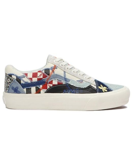 Vans Blue Old Skool Vr3 Lx 'Patchwork' for men