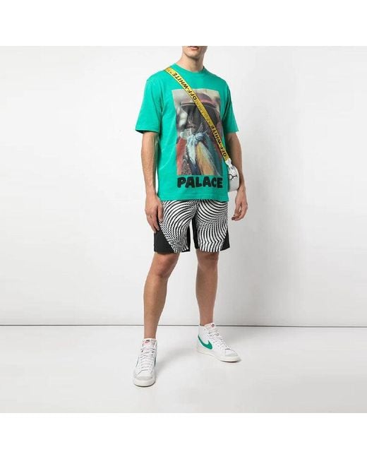 Palace Black Swirl Shorts for men