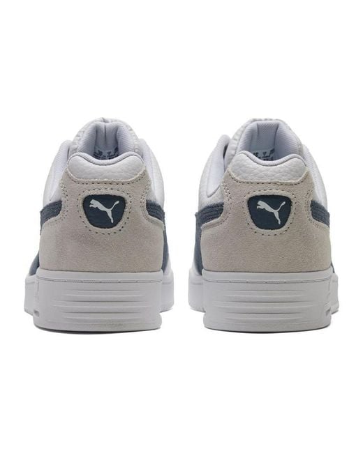 PUMA White Slipstream Lo Suede Fs for men