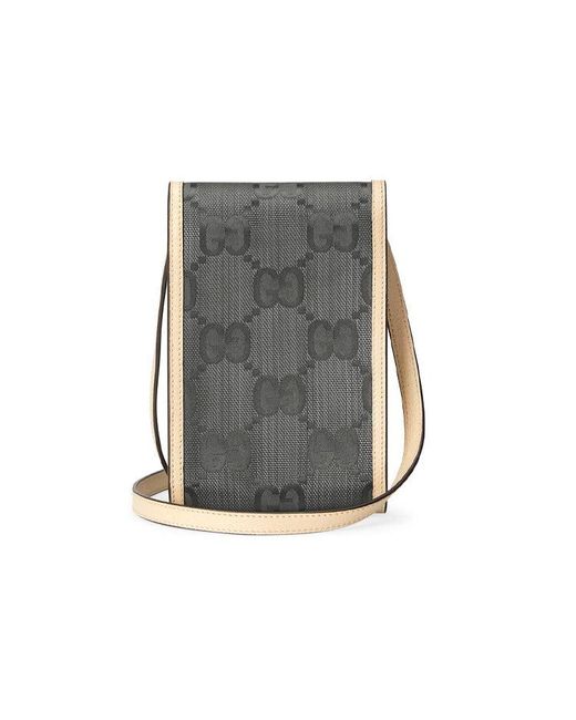 Gucci (Wmns) Logo Patternprint Off The Gridseries Singleshoulderbag Mini Darkgray