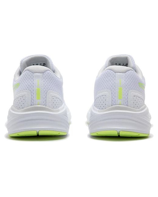 PUMA White Aviator Profoam Sky Bright Running Shoes for men
