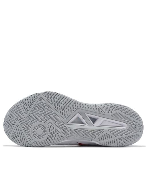 Asics White Gel-Tactic 12 2E Wide Pure' for men