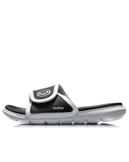 Li-ning Black Wade Way Others Sports Slippers for men