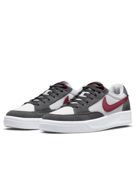 Nike Gray Sb Adversary Premium 'Iron Team' for men