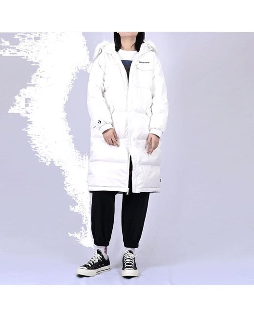 Converse White (Wmns) Long Down Jacket