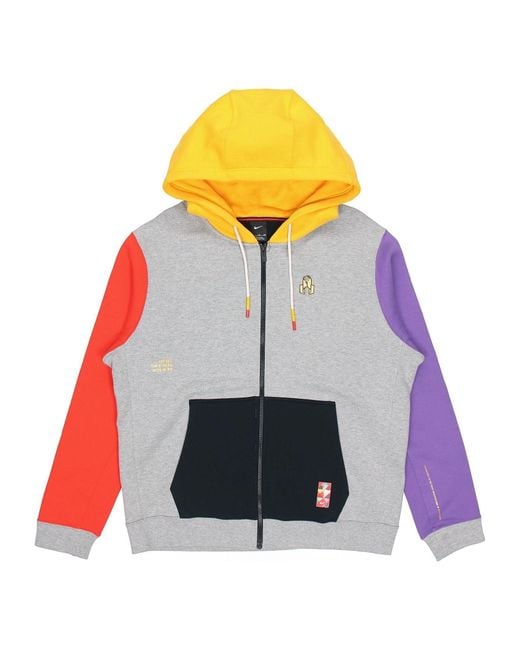 Nike Purple Kyrie Cny Chinese New Year Fleece Lined Basketball Jacket Multi-Color' for men