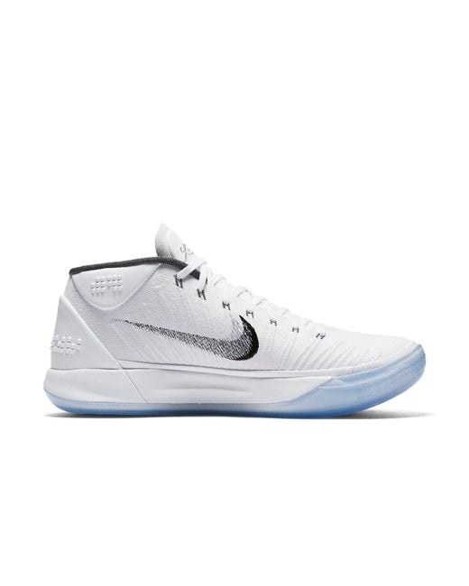 Nike White Kobe A.D. Ice' for men