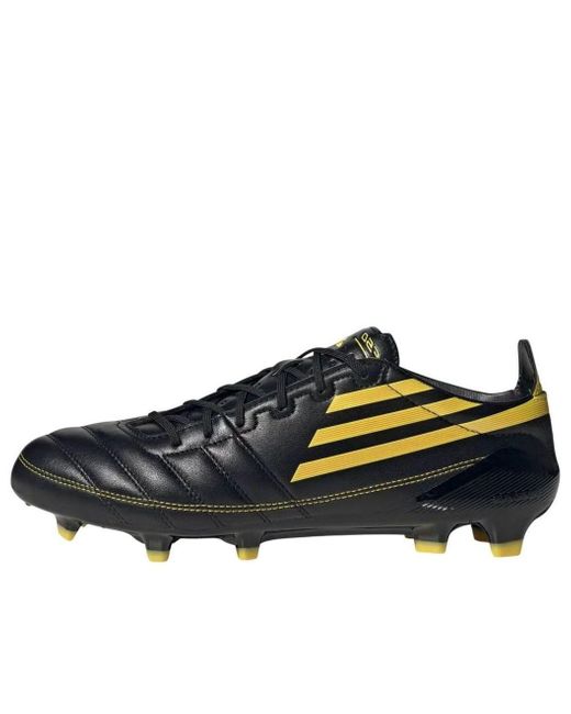 Adidas Black F50 Elite 2010 Leather Fg for men