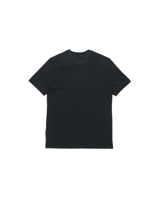 Nike Black Just Do It Alphabet Printing Sports Short Sleeve for men