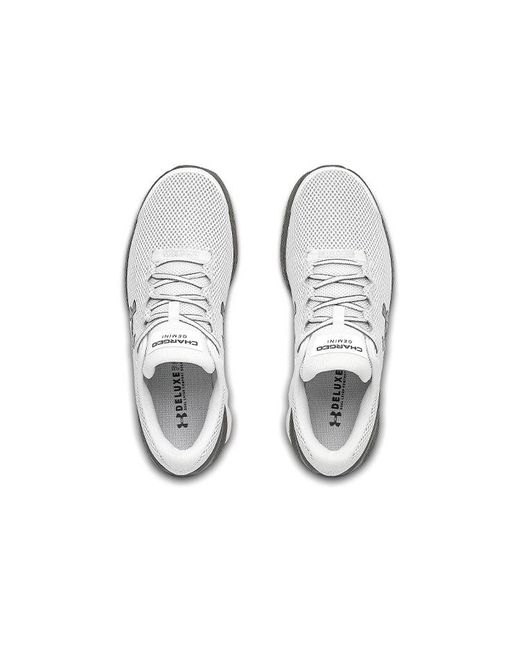 Under Armour Charged Gemini Graphite' in White for Men | Lyst UK