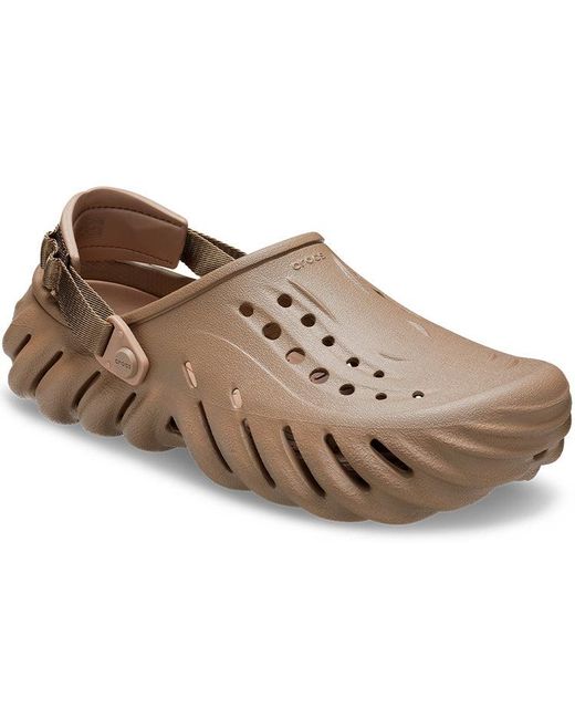 CROCSTM Brown Echo Clog 'Khaki' for men
