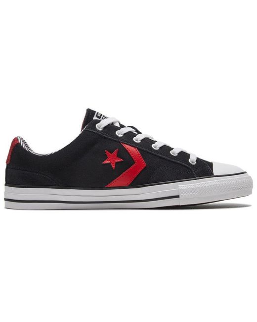 Converse Star Player Black/red in Blue for Men | Lyst