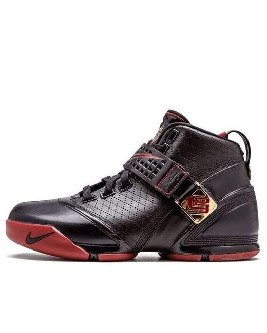 Nike Black Zoom Lebron 5 Varsity Crimson' for men