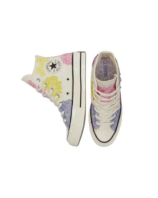 Converse Blue (Wmns) Chuck 70 High 'Floral'