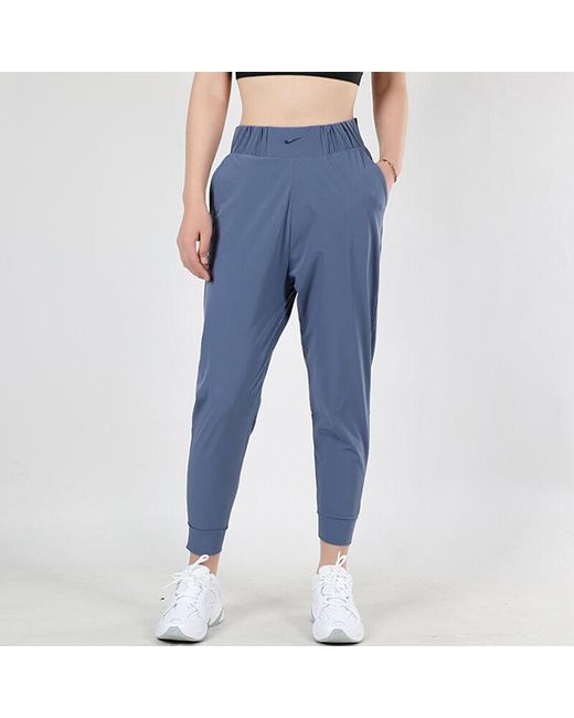 Nike Blue (Wmns) Bliss Training Sports Long Pants