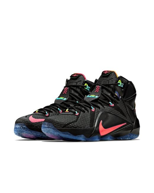 Nike Black Lebron 12 Ep Data James for men
