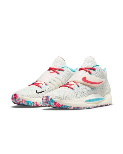 Nike White Kd 14 'Multi-Color' for men