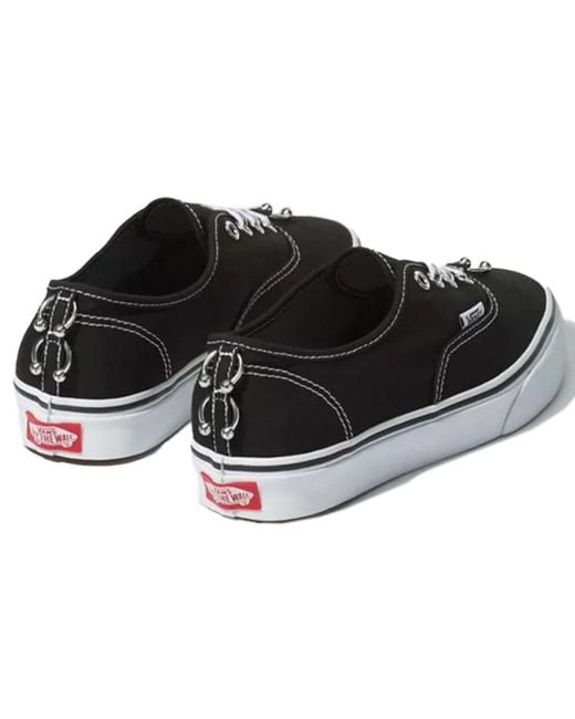 Vans Black Ashley Williams X Authentic 'Wild Piercing' for men