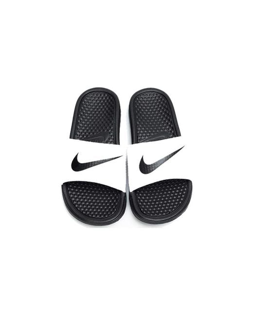 Nike White (Wmns) Klapki Benassi Swoosh
